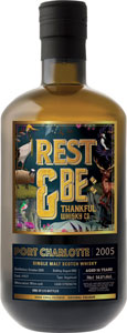 Rest-and-Be-Thankful-Port Charlotte-2005-2022-16-Years-Single-Malt-Whisky-Cask-1577-70cl-Bottle